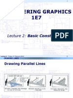Engineering Graphics 1E7: Lecture 2: Basic Construction