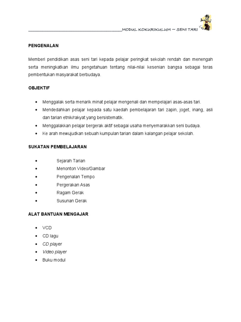 Modul Tari Pdf