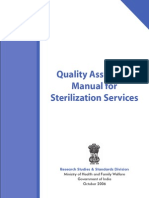 1 Quality Assurance Manual For Sterilisation Services
