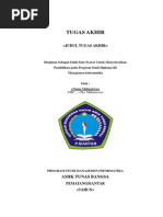 Download Template Laporan Tugas Akhir AMIK Tunas Bangsa Tahun Ajaran 2014 MI by jabolbol SN208509766 doc pdf