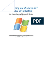 Speeding Up Windows XP Like Never Before