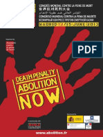 Against The Death Penalty: 5 World Congress MADRID-12/15-JUNE-2013