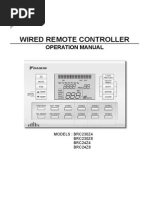 Daikin Zone Controller User Manual