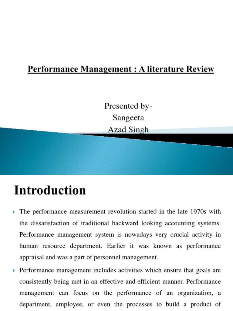 Effective Performance Management Systems | PDF | Performance Management ...