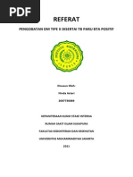 Download PENGOBATAN DM TIPE II DISERTAI PENYAKIT PENYERTA TB PARUdocx by Ninda Astari SN208529507 doc pdf