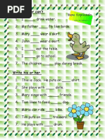 2 - School Rules - Can or Can't (1)