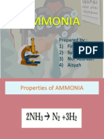 Ammonia Form 4
