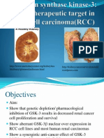 GSK-3 - New Therapeutic Target in Renal Cell Carcinoma