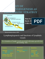 Inhibition of Lymphangiogenesis as Therapeutic Strategy