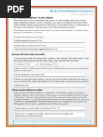 Download MLA7 Parenthetical Citations by tapneal SN20855471 doc pdf