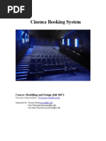 Cinema Booking System Final