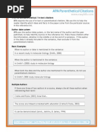 Download APA Parenthetical Citations by tapneal SN20855617 doc pdf