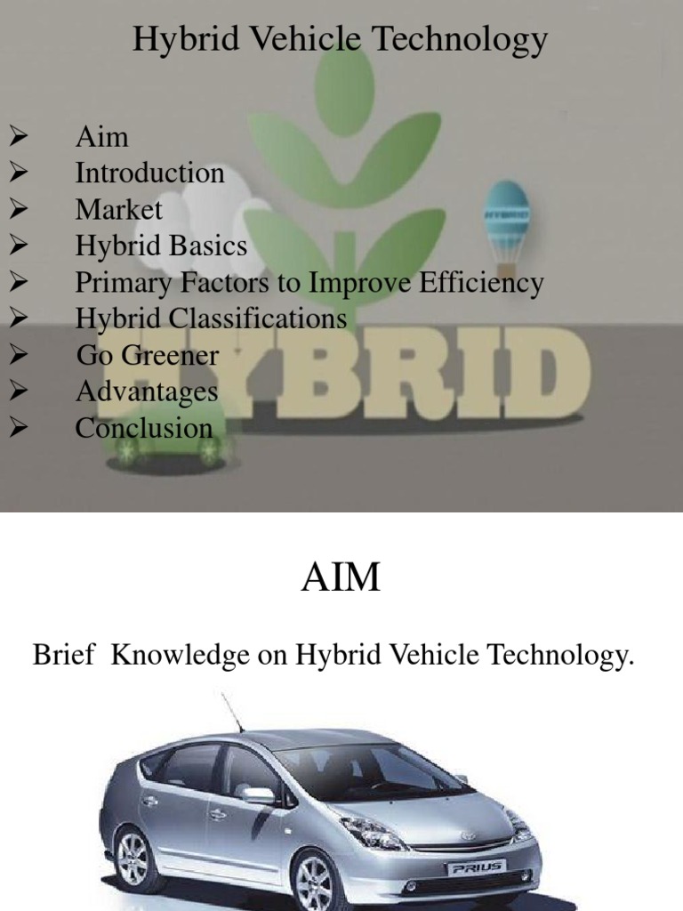 Hybrid Vehicle Technology | PDF | Hybrid Vehicle | Transmission (Mechanics)