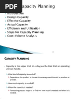 Capacity Planning