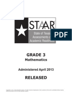 Staar Testmath g3