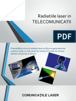 Radiatiile Laser in TELECOMUNICATII