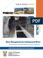 BPG - A6Water Management For Underground Mines