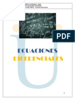 MODULO Ecuaciones Diferenciales 2012-2