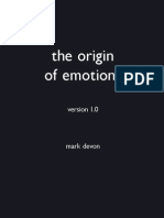 The Origin of Emotions