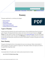 Rules of Card Games - Rummy