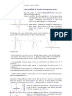 Sinais Das Funções Do Segundo Grau