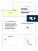 Introducción A Las Comunicaciones Vía Satélite