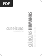 Currículo Estado de São Paulo - CHST