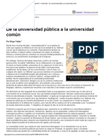 Diego Tatián - De la universidad pública a la universidad común (Página 12)