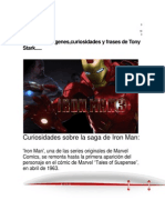 Curiosidades Sobre IRON MAN 3