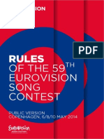 EurovisionSongContest 2014 Rules Public ENG 20.09.2013