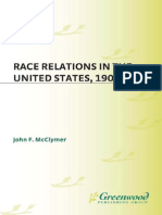 Race Relations in The United States