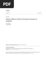 Download Positive Efefcts of Extra Curricular Activities by kriszti03 SN208589829 doc pdf