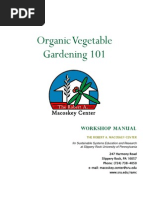 Organic Vegetable Gardening 101