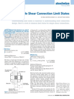 Simple Shear Connection Limit States