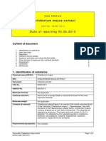 Risk Profile Chelidonium Majus