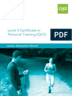 l3 Certificate in Personal Training Lar Fillable