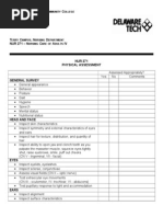 271 Physical Assessment