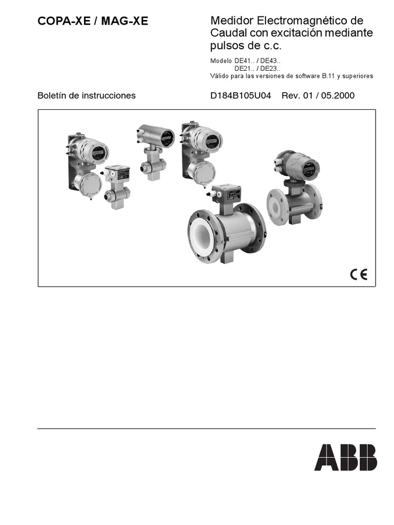 Abb 50xe PDF | PDF | Tornillo | Descarga (hidrología)