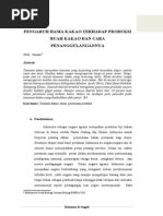 Jurnal Budidaya Tanaman  Cokelat
