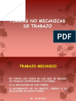 Trabajo No Mecanico