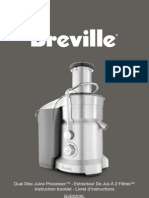 Breville BJE820XL Manual