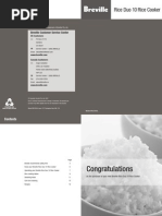 Download Breville BRC350XL Manual by Breville SN20862183 doc pdf