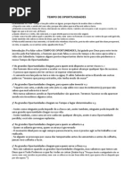 Tempo de Oportunidades - Pastor Daniel Santos