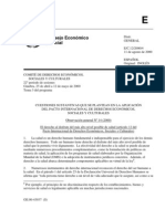 22 - Comité DESC - Observación General #14 El Derecho Al Disfrute Del Más Alto Nivel Posible de Salud