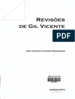 BERNARDES, José Augusto Cardoso - Revisões de Gil Vicente