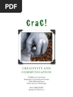 Download CraC Creativity and Communication Course Guide - Unitec COMM5533 by Peter J MELLALIEU SN20862682 doc pdf