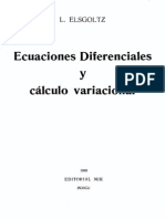 Ecuaciones Diferenciales y Calculo Variacional l Esgoltz