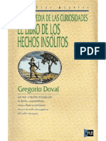 Doval Gregorio - El Libro de los Hechos Insólitos
