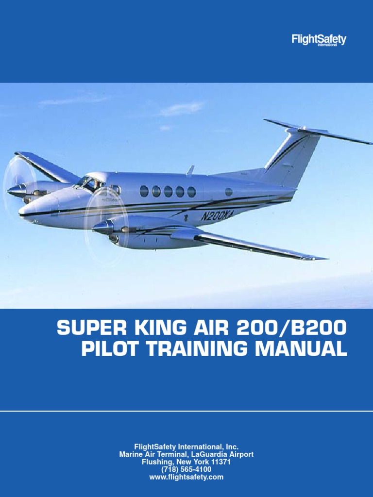 B200 King Air Flight Safety Manual Proline 21