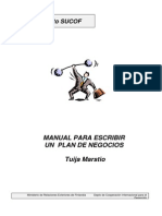 Manual Para Escribir Un Plan de Negocios